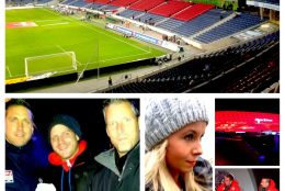 Unsere erste Pressekonferenz vor der Allianz Arena mit GoodYear und dem FC Bayern München