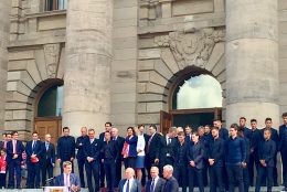 FC Bayern beim offiziellen Staatsbesuch