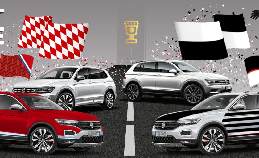 Zusammen ist mehr Finale: mit der Volkswagen Fan-Flotte zum DFB-Pokalfinale in Berlin